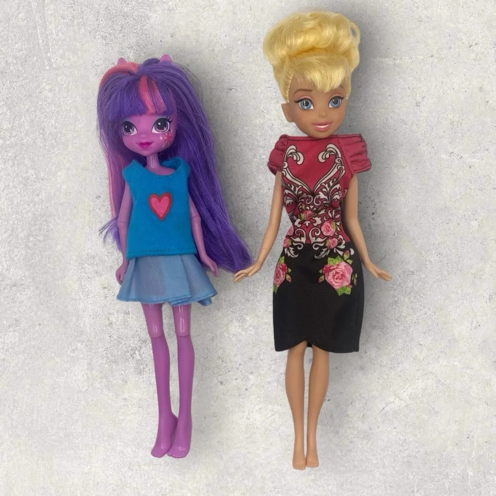 Tinkerbell  and my little pony twilight sparkle